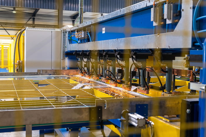 Procédé de production clôtures